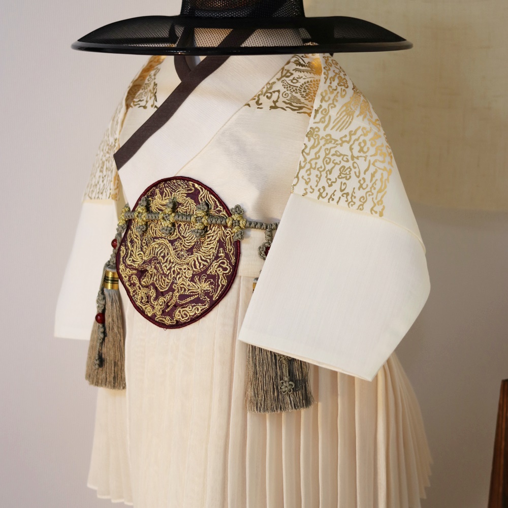 남아 금박 아이보리 철릭 한복 유치원한복 돌한복 109,000원