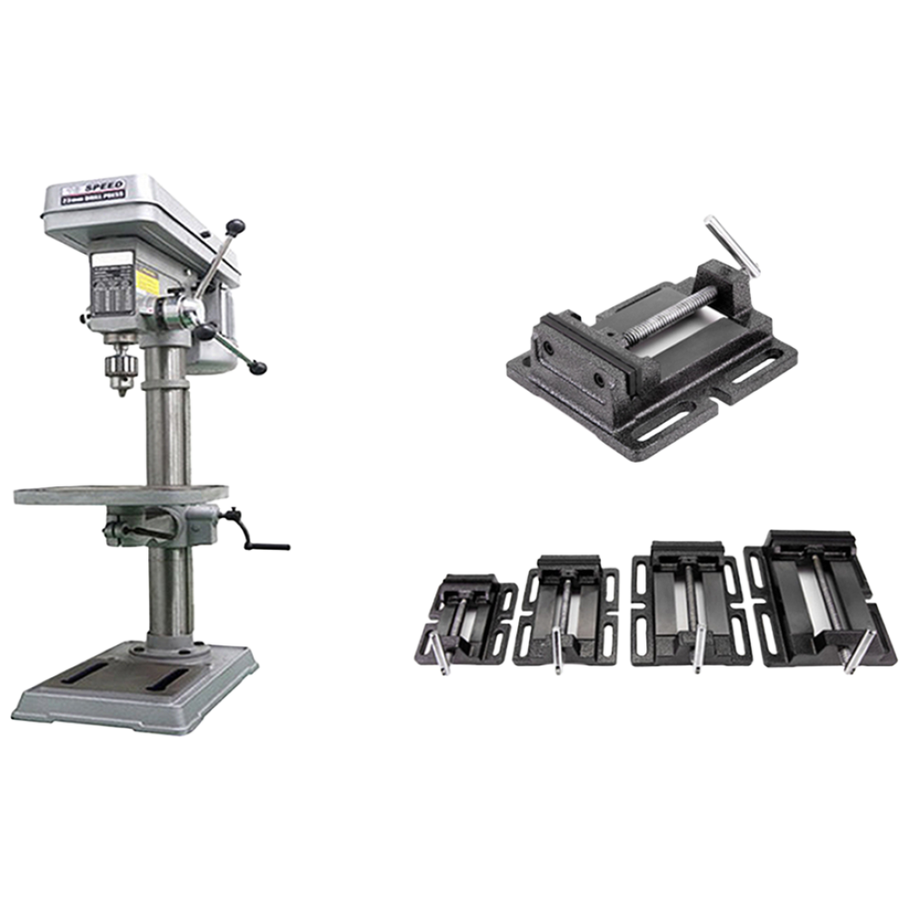 TT-23 드릴링머신+RVT 볼반바이스 3인치 세트 보루방 천공 철공 목공 탁상 정밀 용수 밀링 클램프, 1개 486,000원