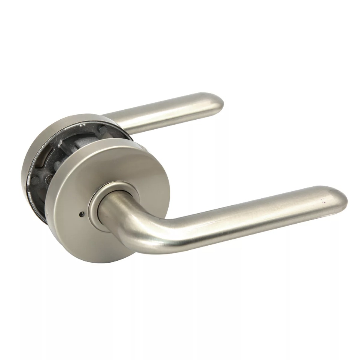 엔젤 방문손잡이 ETL-113 그레이 레버형 손잡이 락킹버튼형 욕실 ABS도어, 1개, 그레이 19,900원