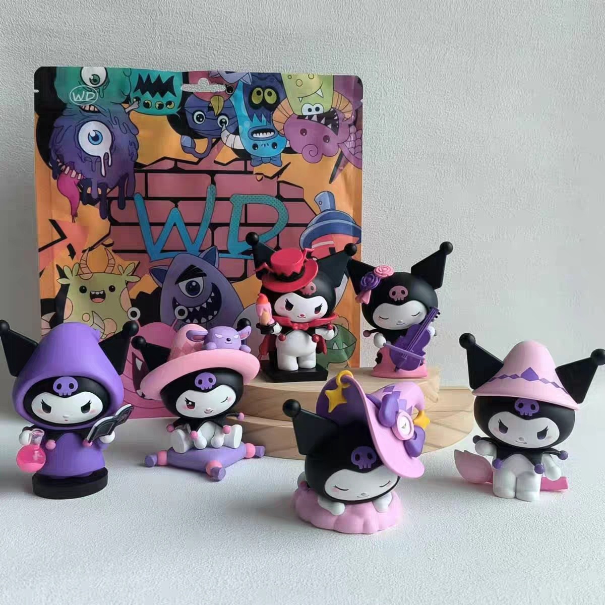 6종 귀여운 마녀 쿠로미 피규어  인테리어 소품 5,900원