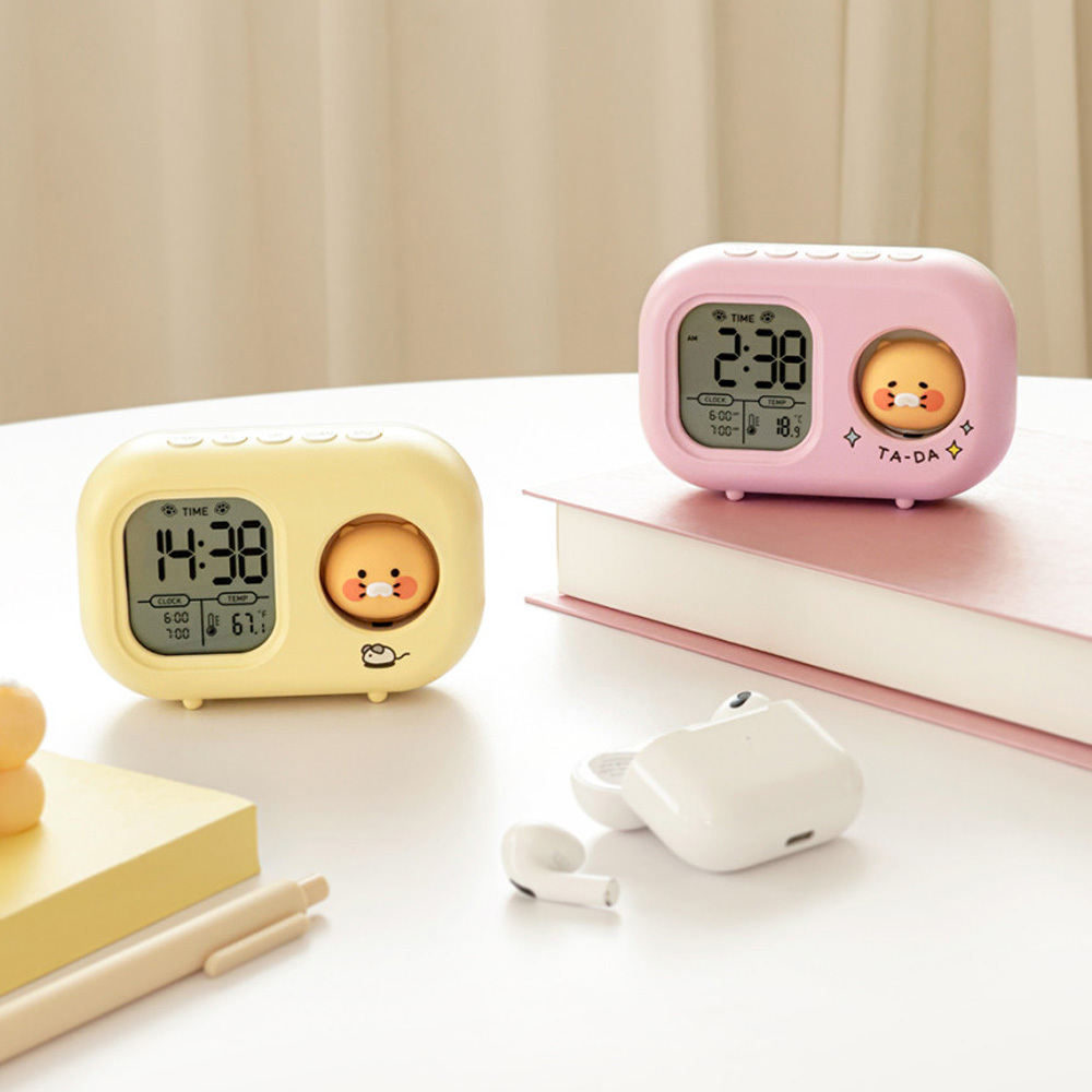 카카오프렌즈 춘식이 미니 라이트 전자시계, 핑크 15,600원