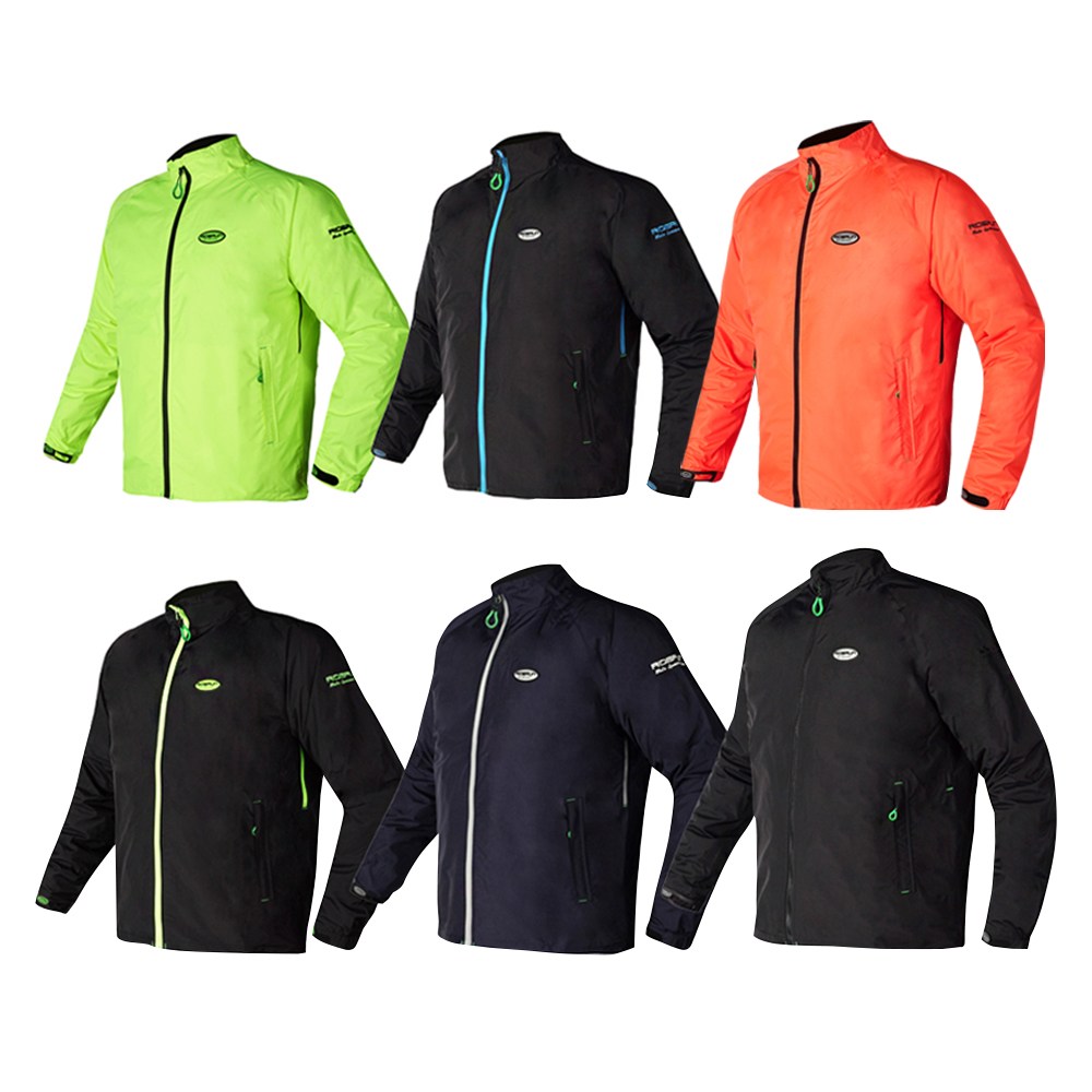 [바이크마트]신제품!!! 라이더런 바람막이 오토바이 바이크 자켓, 06_블랙/형광 98,000원