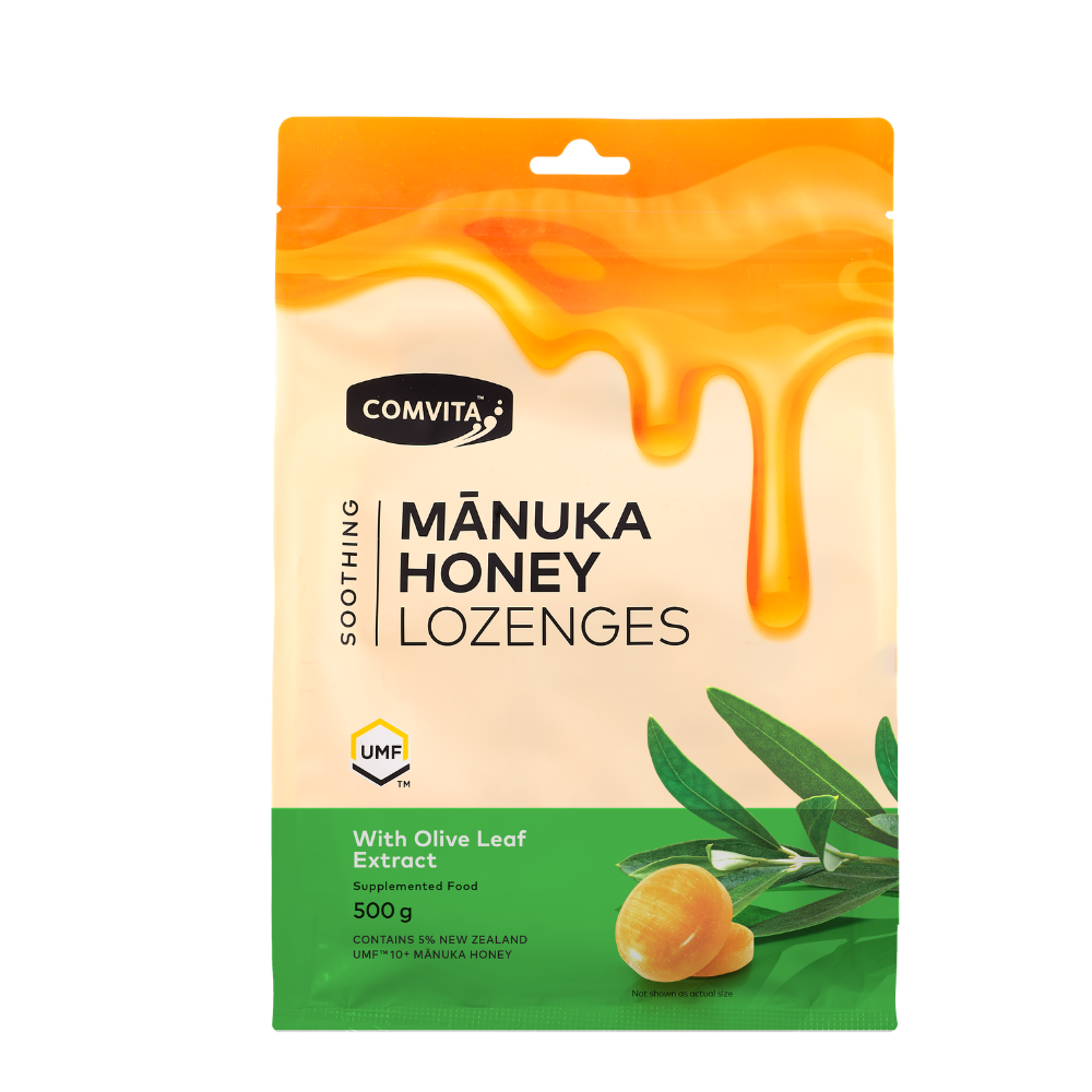 [정품]콤비타 UMF10+ 마누카허니 로젠지 올리브잎 꿀캔디, 500g, 1개 46,810원