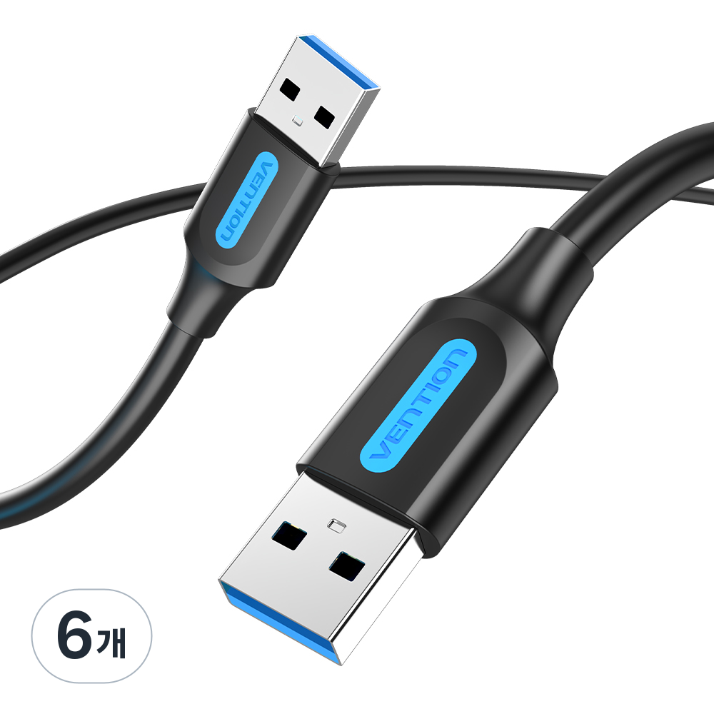 벤션 USB 3.0 AM AM A to A 고속 케이블, 6개, 0.5m 35,400원