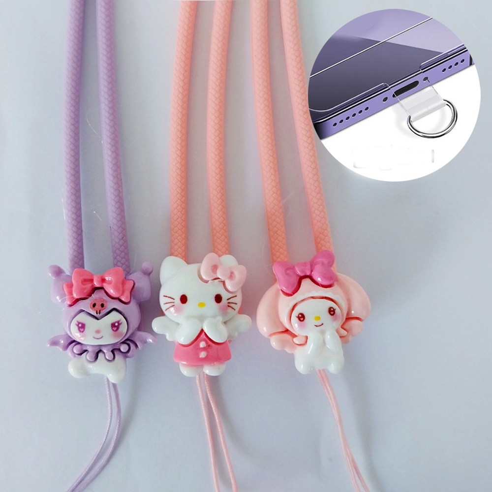 시나모롤 마이멜로디 폼폼푸린 초등학생 핸드폰 휴대폰 키즈폰 실리콘 스트랩 10,900원