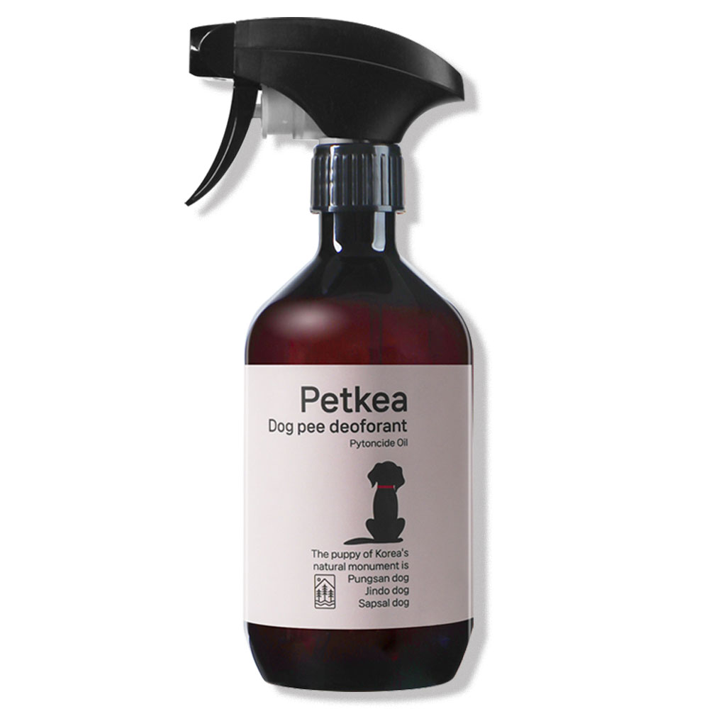 펫케아 강아지탈취제 피톤치드 천연 스프레이 반려견 오줌냄새 제거 + 공병, 1개, 500ml 8,840원