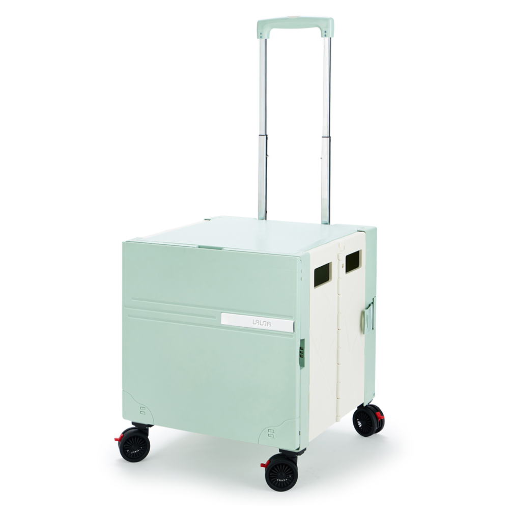 랄라 플렉시블 테이블 프리미어 360도 4바퀴 접이식카트 XL, 베이비민트X크림, 1개 67,400원