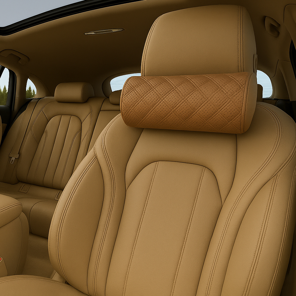 킨톤 캄무드 가죽 타공 차량용 목쿠션 9,900원