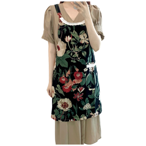 프리마 앞치마 고급 나염 린넨 코튼 국내제작상품 33,200원