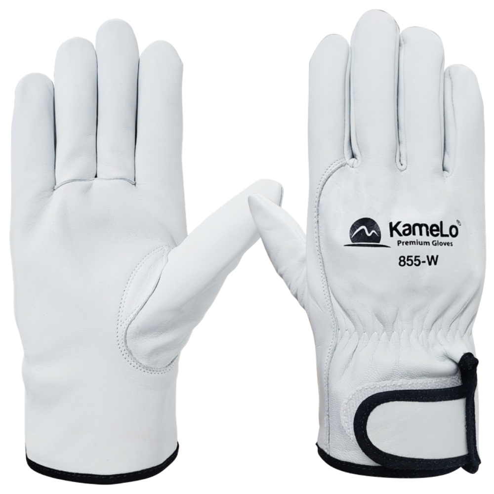 카멜로 알곤 용접장갑 가죽 바베큐 안전 산양피 작업 장갑 855-W, 1개 8,440원