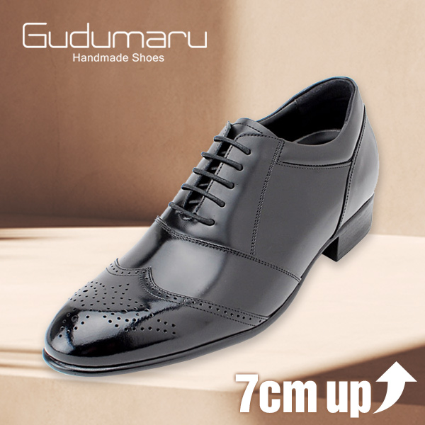 7cm 키높이구두 천연면피소가죽 +우레탄솔 부착 남성 수제화 윙팁 브로그 옥스퍼드 정장 신사화 KDG707001K 구두마루 111,000원