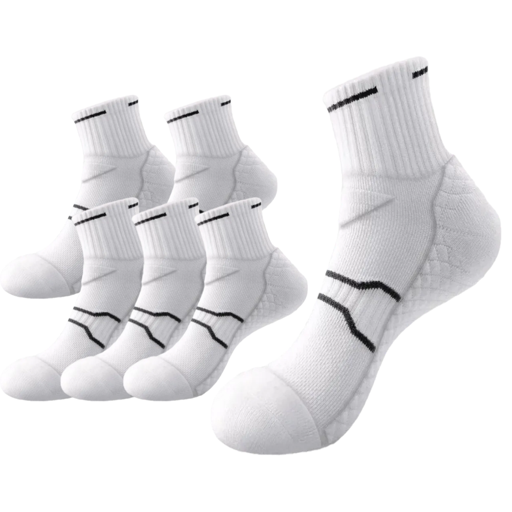 필리 남성 두꺼운 쿠션 스포츠 양말 5켤레, 현재가 9,550원