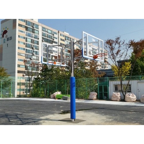 월드스포츠산업 고정식농구대 2면스텐 WDB-1051 5,397,000원