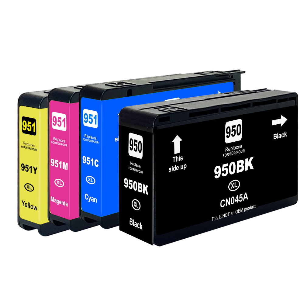 훼이머스잉크 HP 950 XL /HP 951 XL세트 호환잉크 대용량 HP OFFICEJET PRO 251DW 276DW 8100 8600 8610 8620 8630 8640, 세트할인구매(검정+파랑+빨강+노랑 1세트), 1세트 23,700원