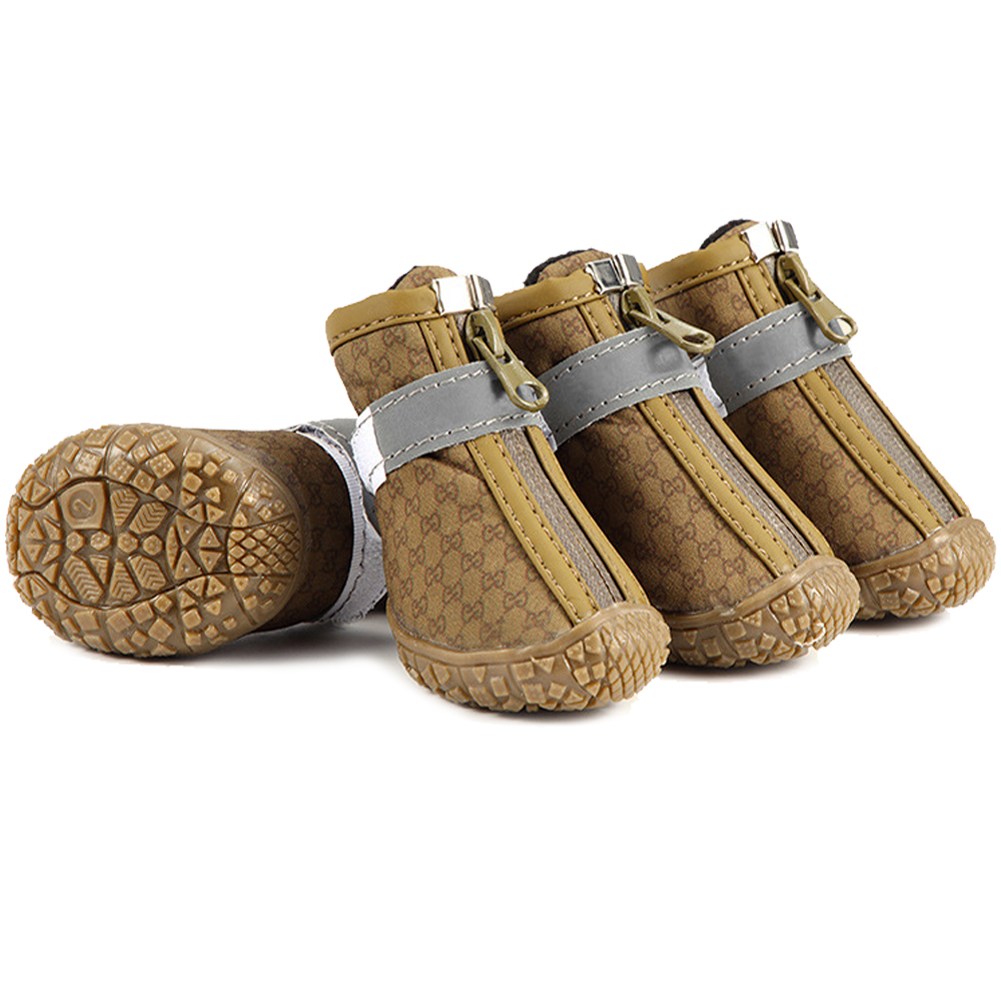 우기펫 강아지 신발, 1개, 라이트브라운(방수) 19,800원