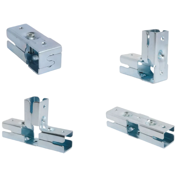 30mm 각파이프 조인트 기본형 사각파이프 연결부속 모음 4,000원