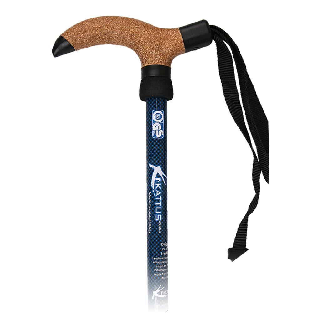 KATTUS KA460 등산스틱 2개 1세트 듀랄류민6061 아이젠 스틱 등산 4단등산스틱 T형 경량, 블루 29,400원