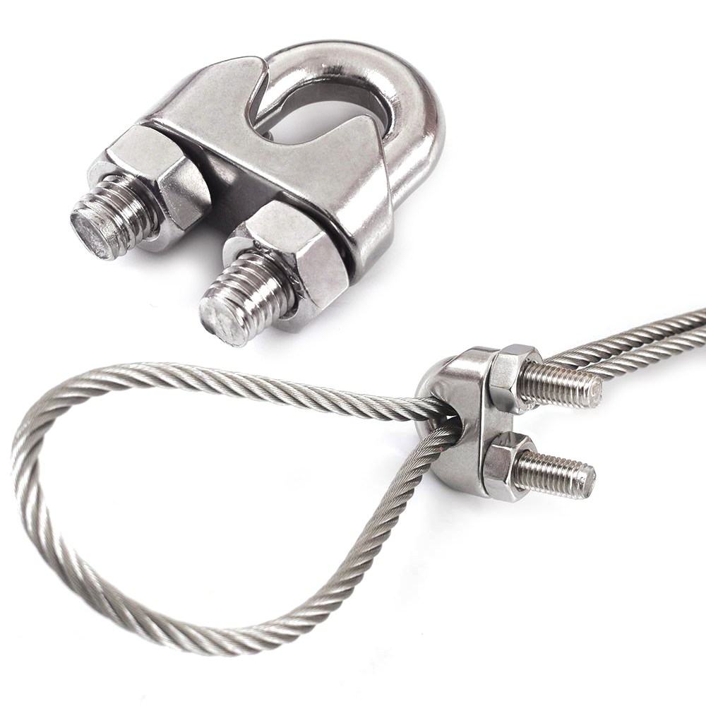 스텐 와이어 클립 1/8~3/4인치 3mm~19mm, 1개 880원