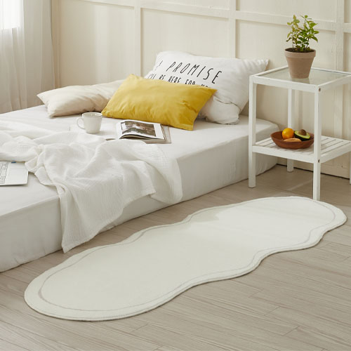 몽퀘어 비정형 구름 모조케시미어 침실러그 17,800원