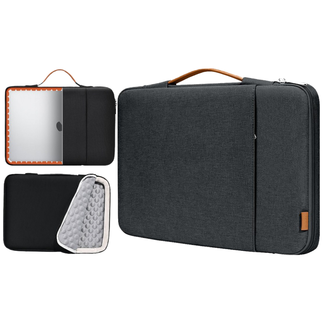 인티몰 노트북가방 노트북파우치 맥북 갤럭시북 그램 3D 에어쿠션 13 15 16, 검정색, 1개 22,700원