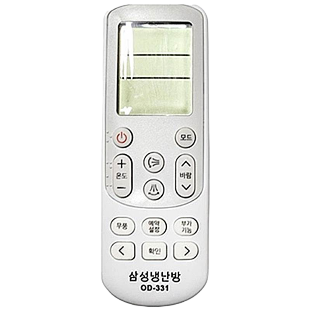 삼성 천장형 시스템 무풍에어컨리모컨 OD-331 냉 난방에어컨 리모컨 호환 리모컨, 1개, OD-331(화이트) 5,430원