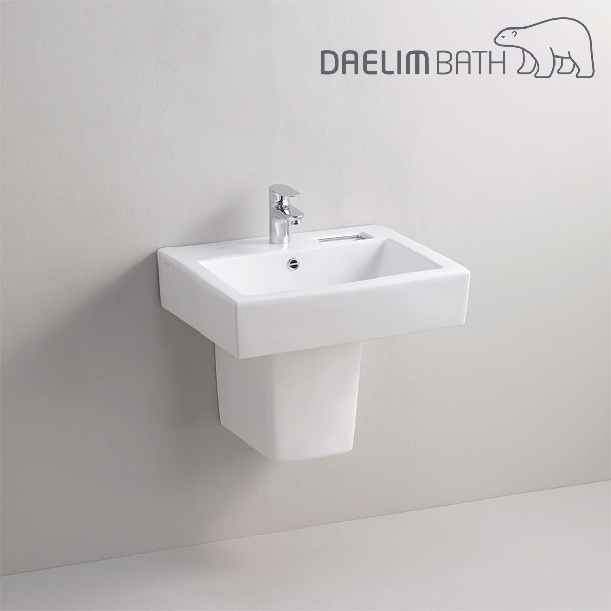 대림바스 CL-333D 비누대타입 세면기 긴다리 반다리 세면대교체 부속풀세트포함 CL333D 134,000원