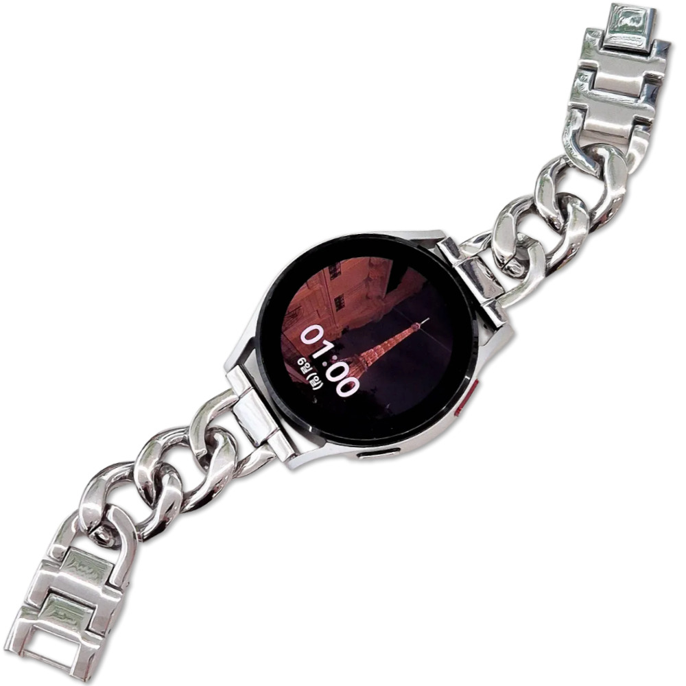 영스피플 갤럭시워치 7 6 5 4 호환 체인 메탈 스트랩 2 3 프로 액티브 40 42 44 45 46 20 링크 시계줄 15,480원