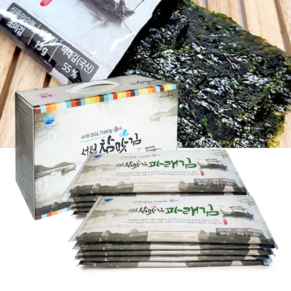 서천참맛김 반장김 파래김 15봉 선물세트 명절선물 답례품 160,000원