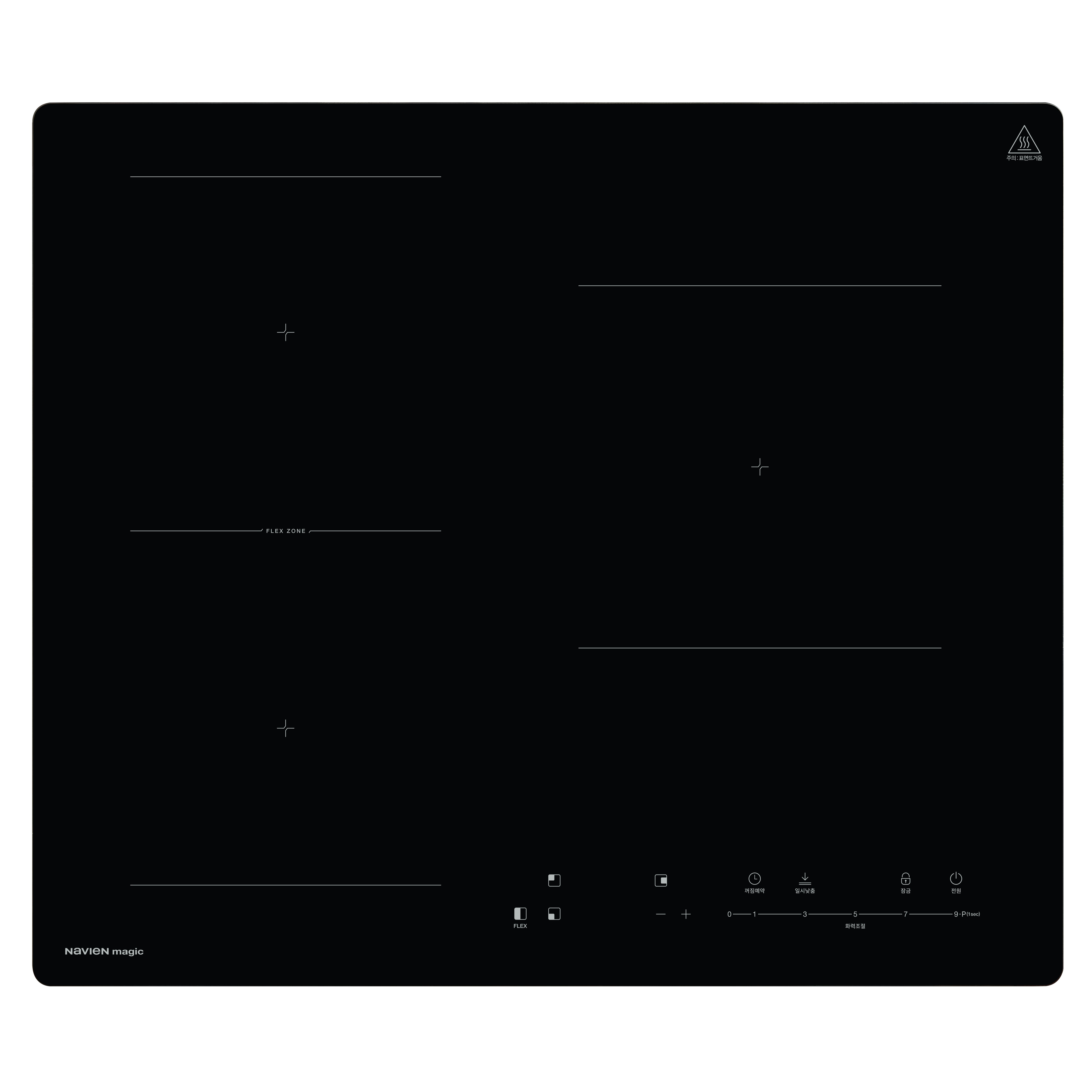 나비엔매직 인덕션 3구, ERI-3603AF, 빌트인 299,000원