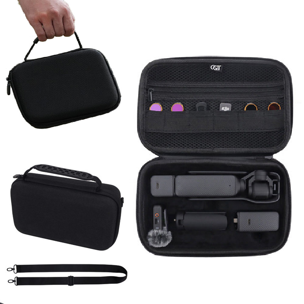 dji 오즈모 포켓3 케이스 파우치 가방 캐리어 휴대용 악세사리 + 숄더 스트랩 19,900원