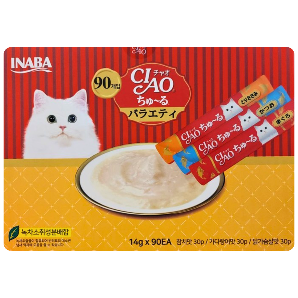 챠오츄르 대용량 90P 코스트코 고양이 츄르 간식 버라이어티 반려묘 차오추르 37,050원