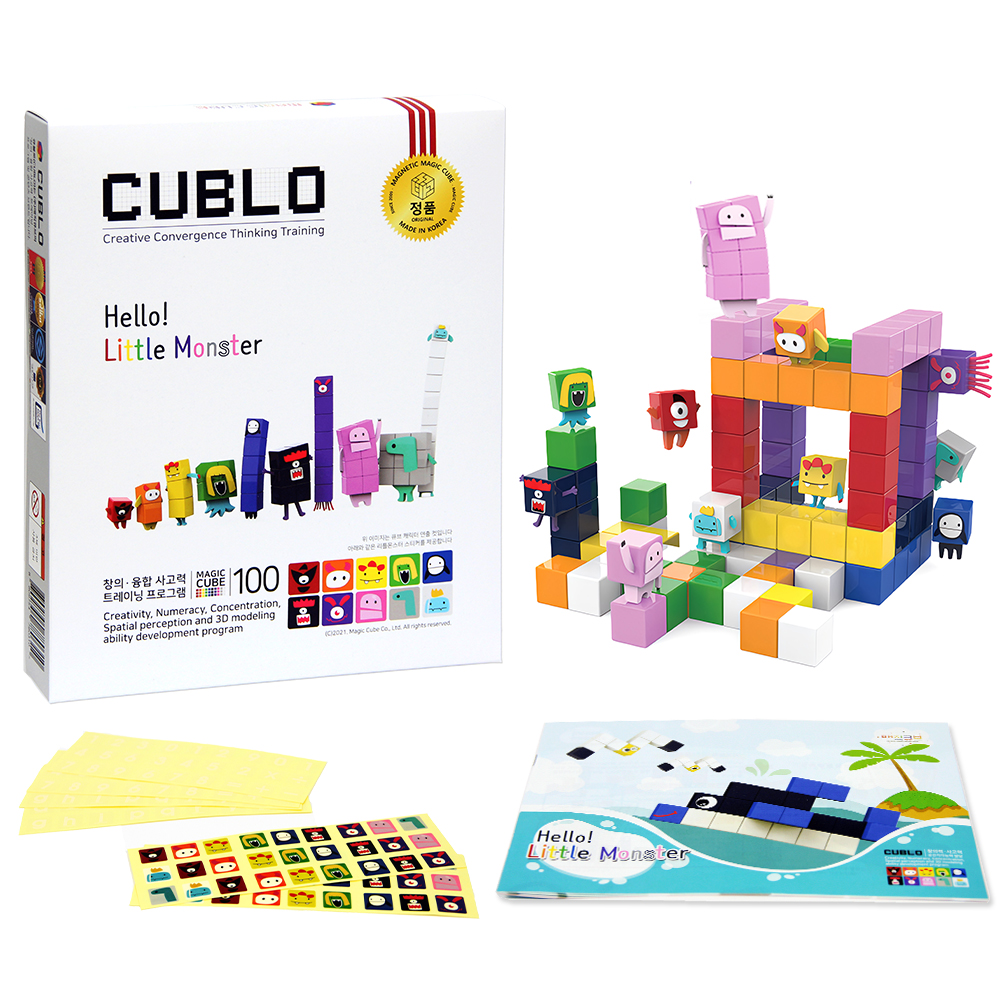 큐블로 리틀몬스터 100p, 혼합색상, 1세트 79,000원