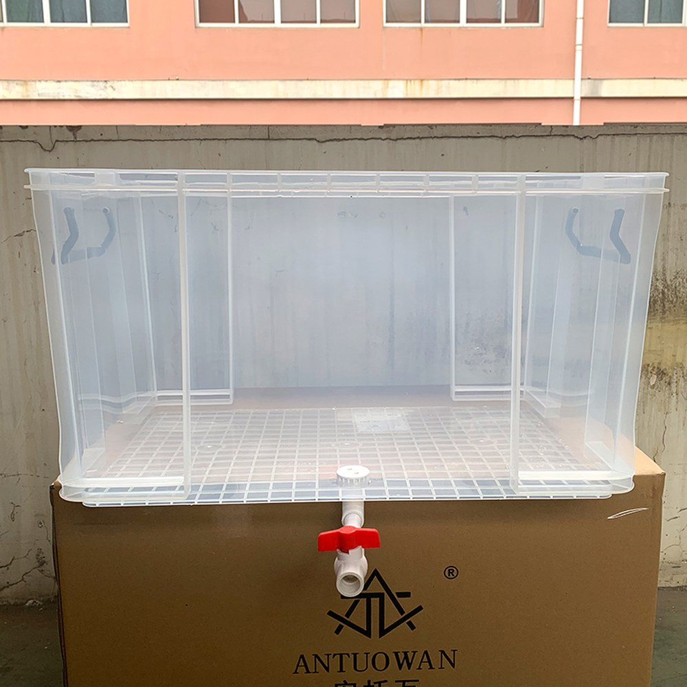 거북이 수족관 플라스틱 어항 촬영 물멍 배경지 그레이 셀리퍼트 제거 연출 인테리어 탈부착 39,800원