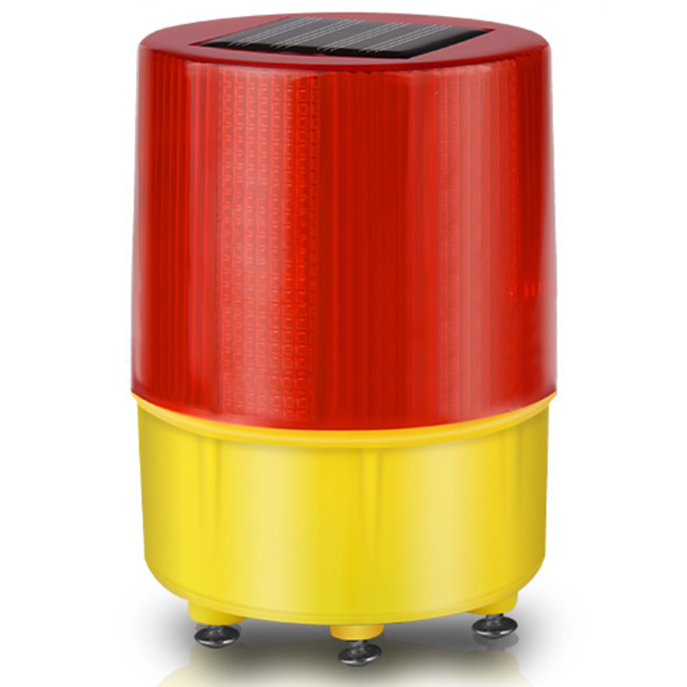아띠꼴로 태양광 경광등 LED 경고등 공사장 라바콘 점멸등, 레드, 1개 5,400원