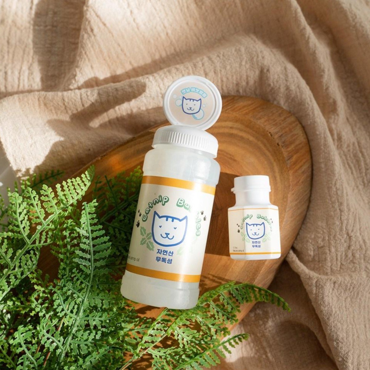 힘을내요 집사 고양이 캣닢 비눗방울 120mL 42,080원