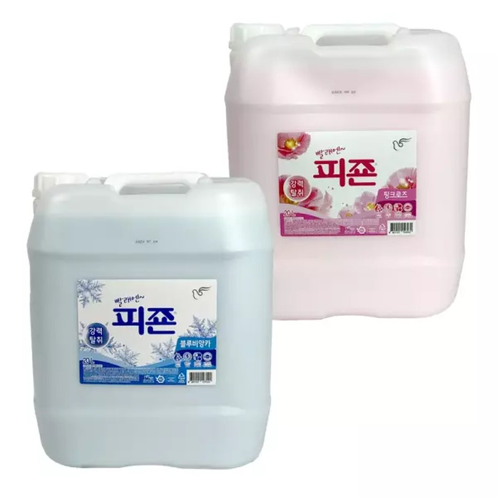 피죤 섬유유연제 20L 프리미엄 핑크로즈 블루비앙카 말통 대용량 업소용 50,430원