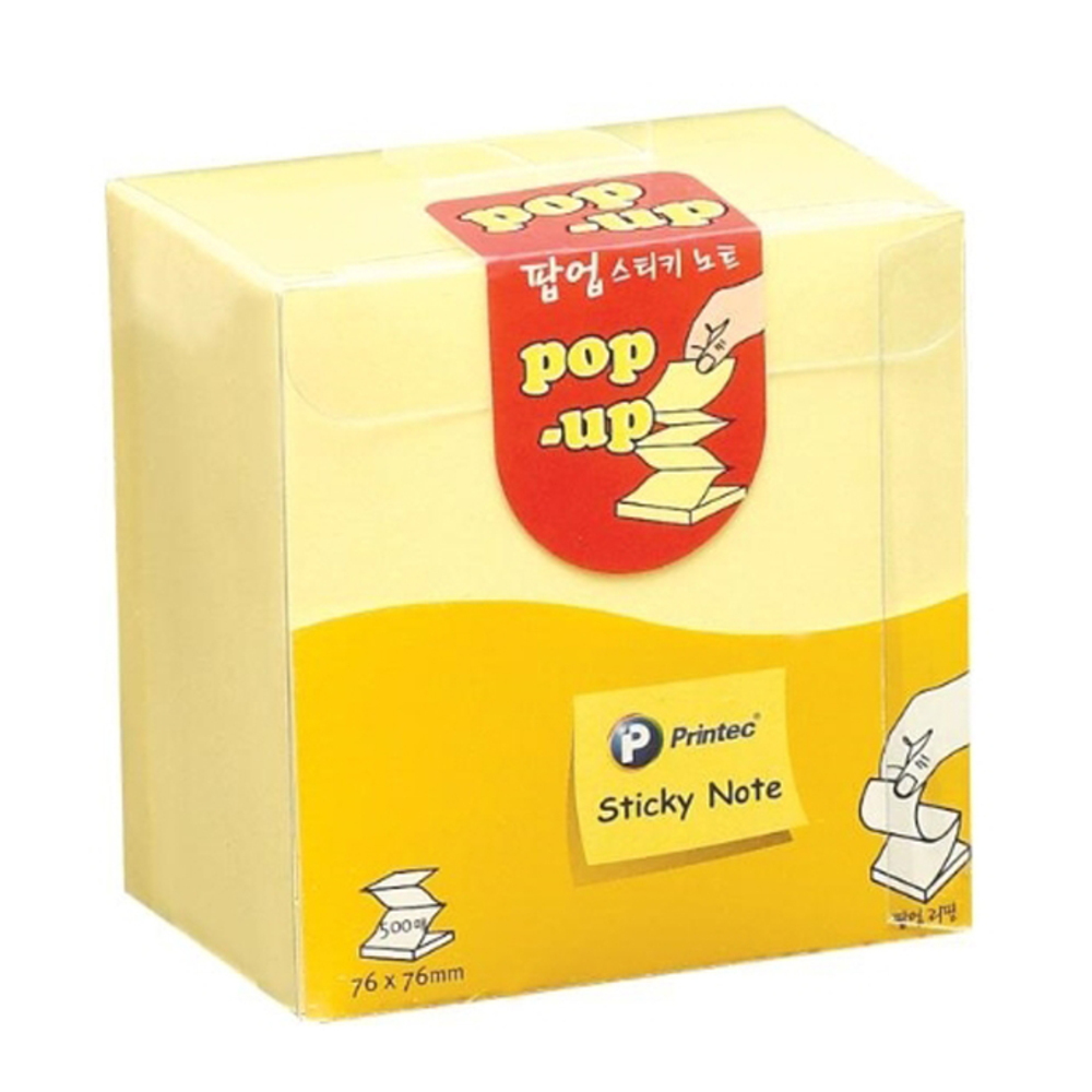 프린텍 팝업 스티키노트 점착메모지 76 x 76 mm 리필형 4,130원
