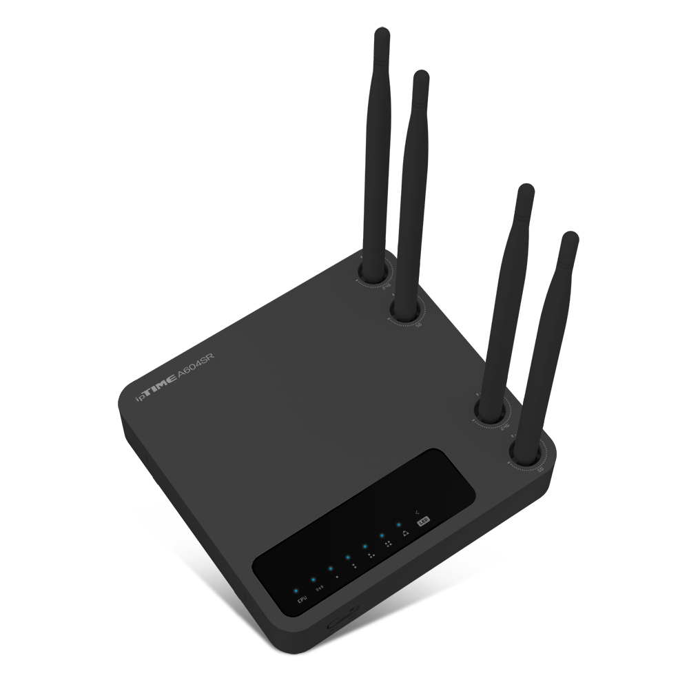 ipTIME 유무선공유기, 유무선공유기-{A604SR/블랙}, 1개 25,600원