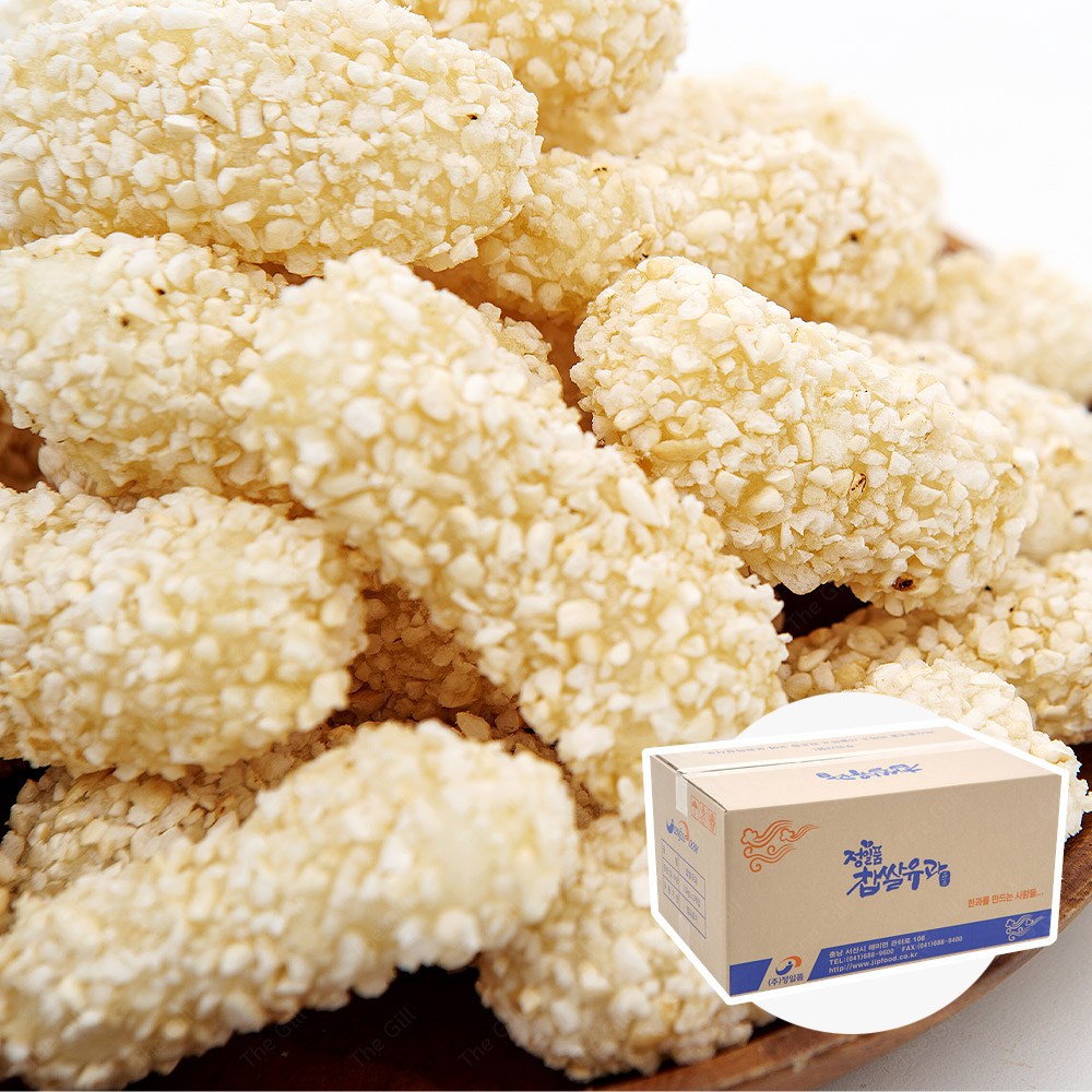 정일품 대용량 [박스]찹쌀유과 1.5kgx3개입 벌크유과 명절선물 설선물 한과선물 유과선물 추석선물 57,860원