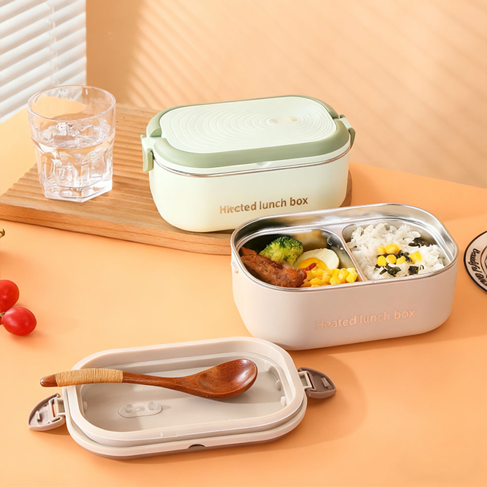 SMABAT 전기 보온 도시락통 휴대용 스텐 밀폐 도시락 반찬통 전기가열 스텐 보관용기 12,900원