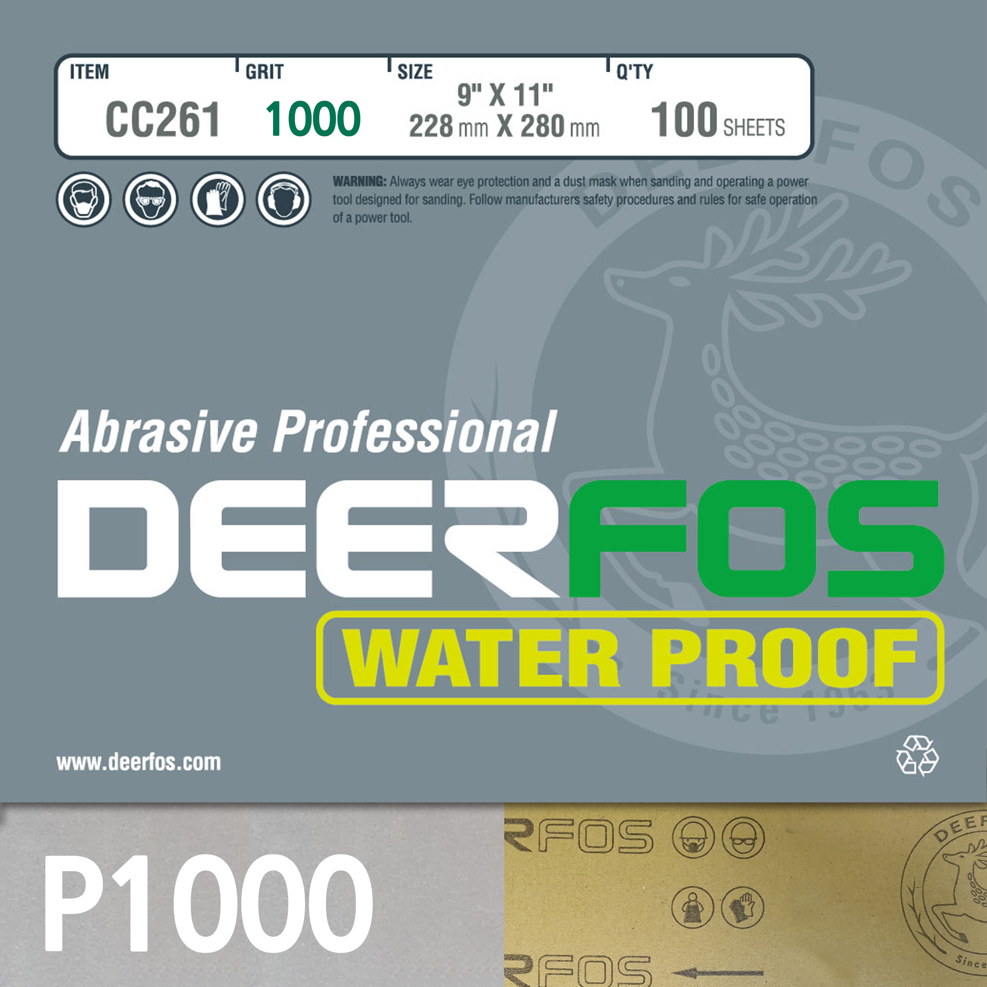 종이사포 CC261 디어포스 60방~2000방 1권 및 낱장판매, 1개 40,500원