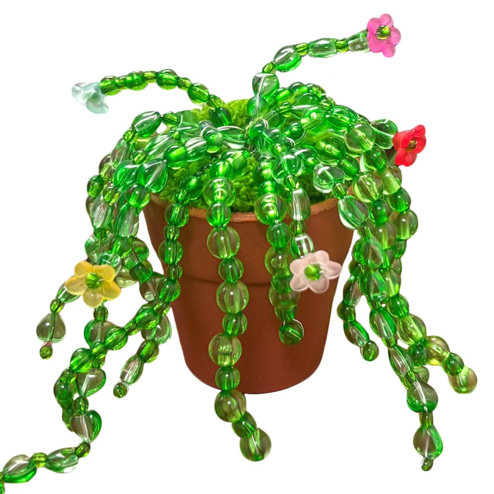 [마니랜드] 비즈 식물 만들기 DIY 키트, 1개, 그린 하트 비즈식물 15,500원