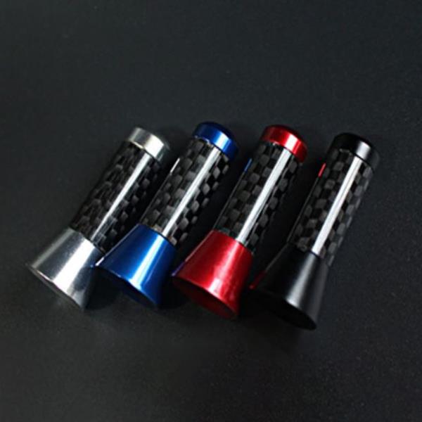 [모터스파이] 미니쿠퍼 호환 차량용 카본 안테나 자동차 장식 악세사리 튜닝 용품 순정교체형, 빨간색3.5cm 9,000원