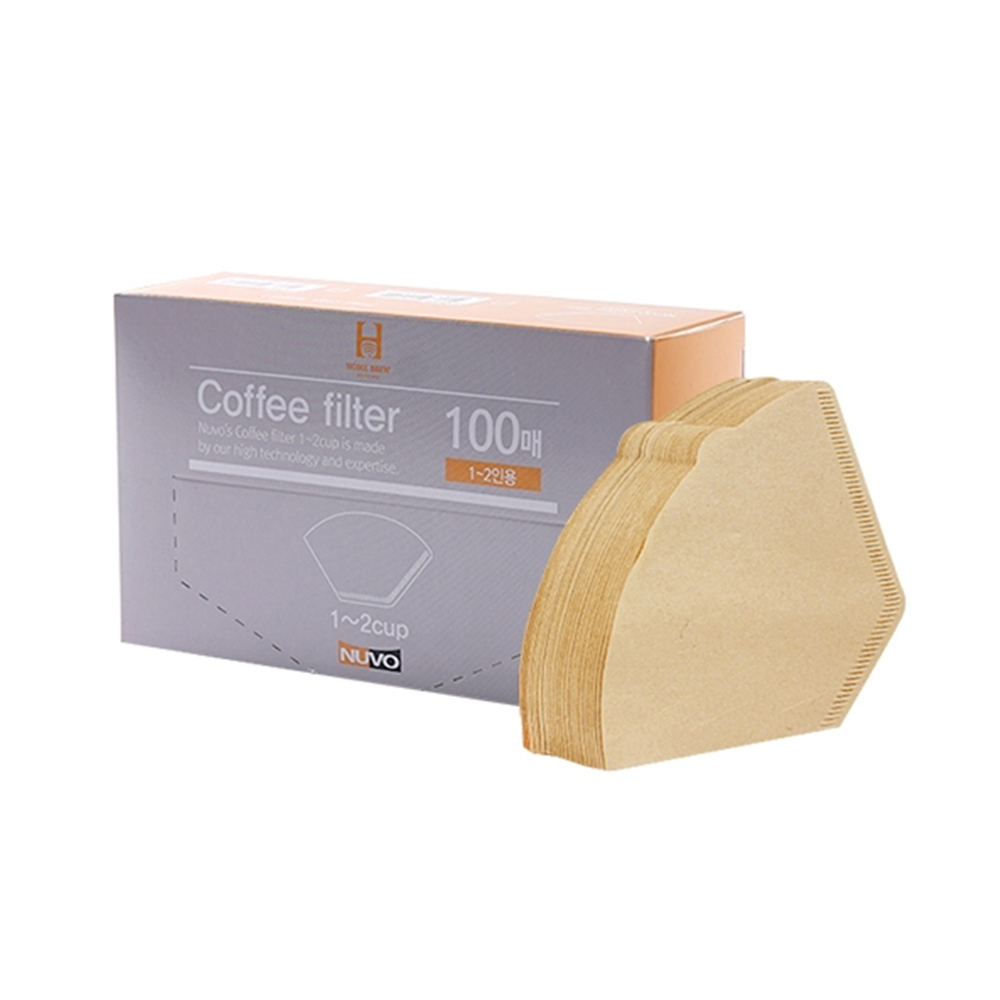누보 홈브루 커피필터/여과지 1~2인용 브라운 8,990원