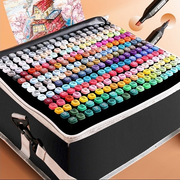 5시주문건 당일배송 FOOI 미술 디자인 트윈마카펜 홀더 크로스백 262색 빠른배송 27,000원