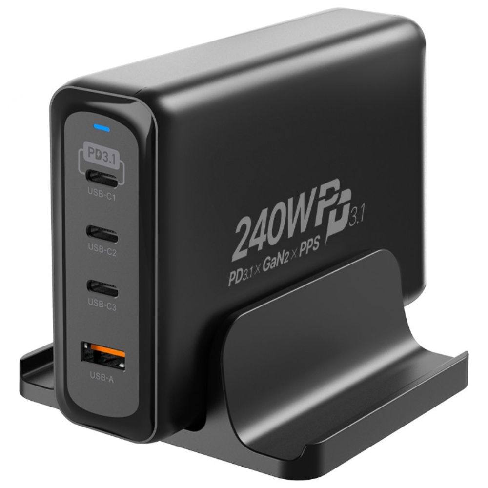 유엠투 240W GaN2 PD 접지형 4포트 고속 충전기 114,450원
