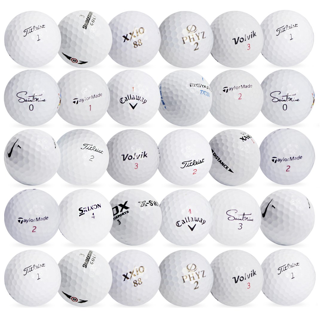 아토스포츠 브랜드혼합 화이트 실속형 로스트볼 9,900원