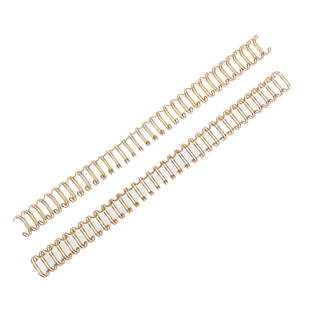 삼은파트너스 3:1 트윈 와이어링 100개입, 12.7mm, 황금색, 1개 11,090원