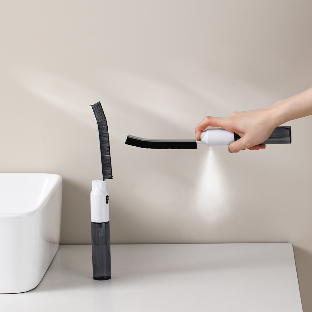 러브심플 창문/도어 틈새 전용 2in1 초슬림 청소 브러쉬+분사기 세트 , 차량/가전/창틀/가이드레일 청소용 4,800원