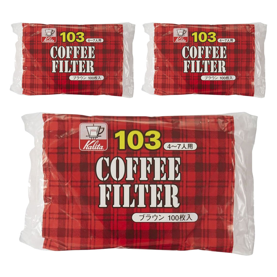 칼리타 커피 필터 브라운 4-7인용 NK103 10,760원